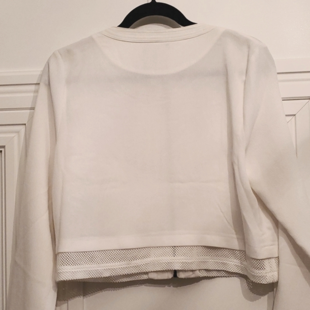 NEW Women's Lightweight White Jacket Size Small - Picture 10 of 10